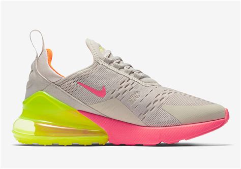 nike air max 270 schwarz weiss neon geob|air max 270 shoes.